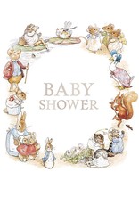 Beatrix Potter Baby Shower Card