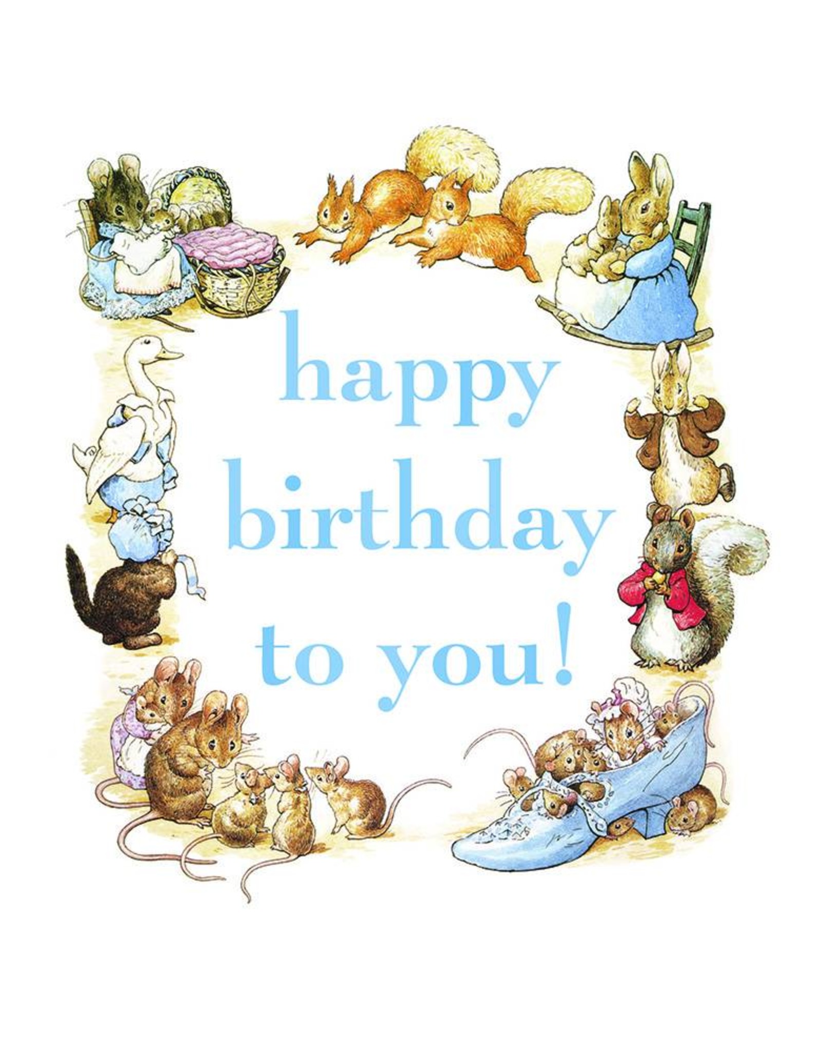 Beatrix Potter Happy Birthday
