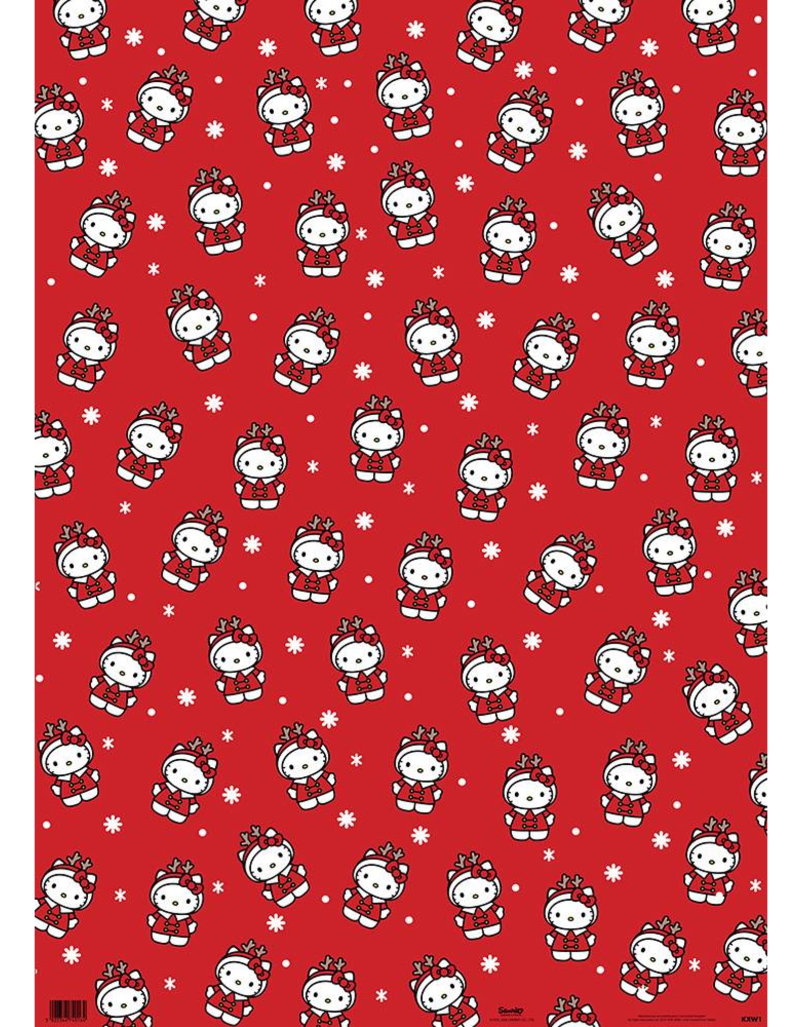 Christmas Gift Wrap - Hello Kitty