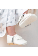 Ruby & Freddies White Baby Mocassin