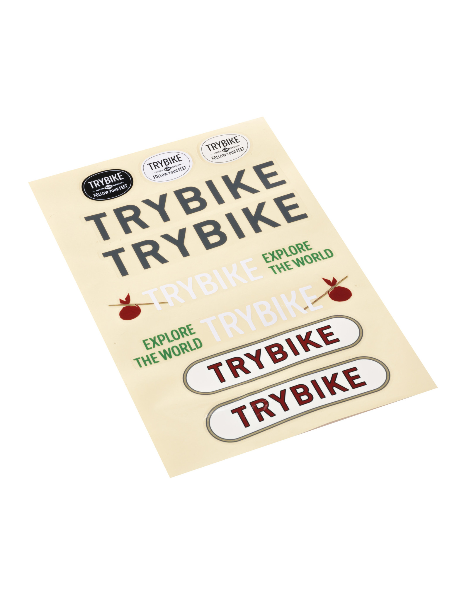Trybike Trybike 2-in-1 Steel Vintage-Red