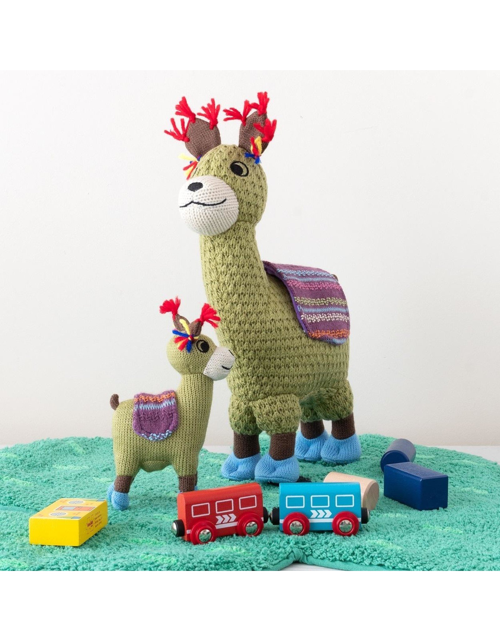 Best Years Large Knitted Llama Soft Toy