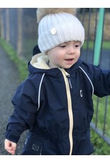 Toddler waterproof Fleece Lined Suit- Midnight Blue