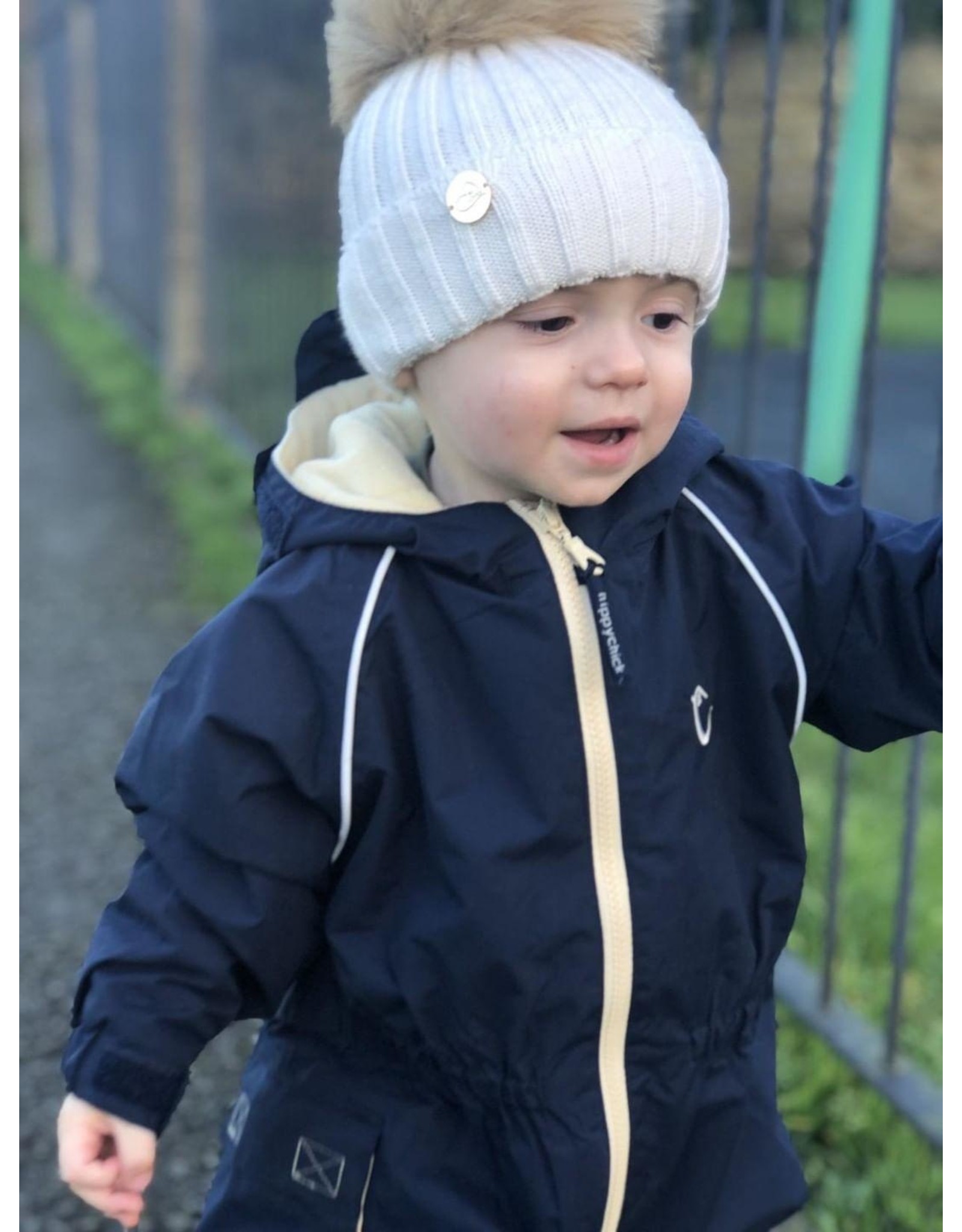 Toddler waterproof Fleece Lined Suit- Midnight Blue