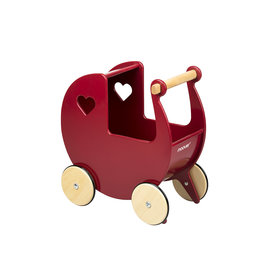 Moover Moover Dolls Pram - Red