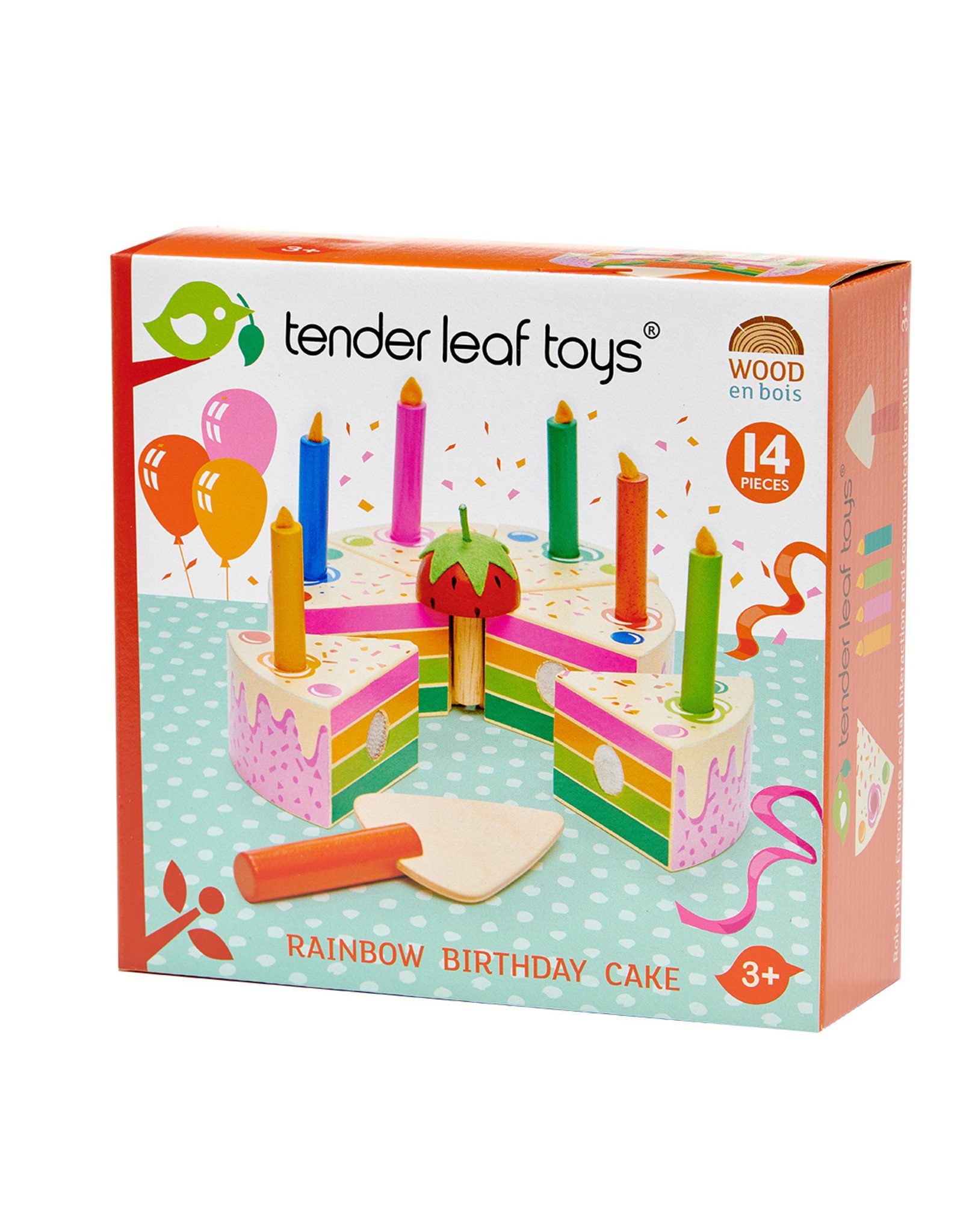 Tender Leaf Toys Rainbow Birthday Cake