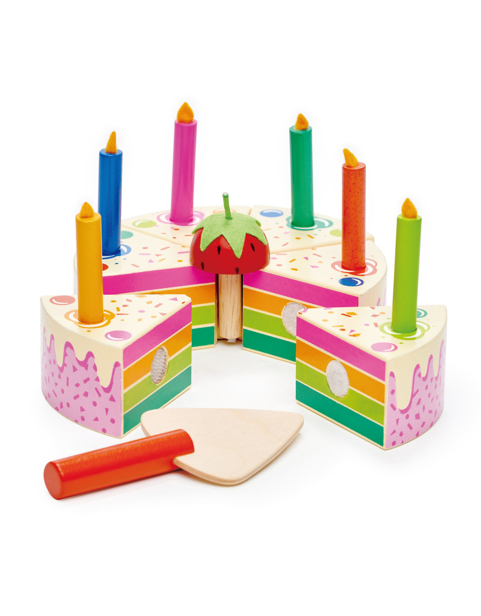 Tender Leaf Toys Rainbow Birthday Cake