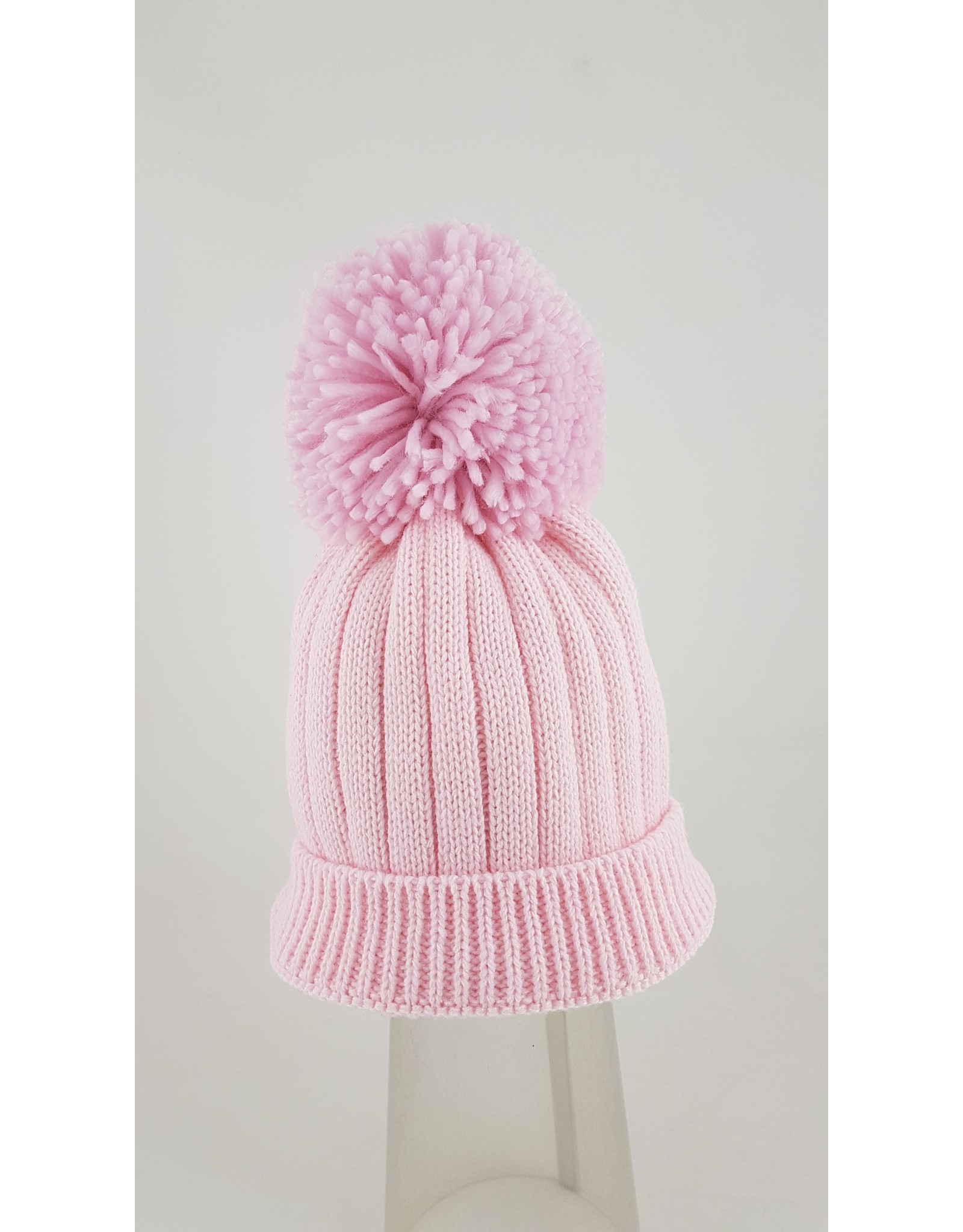 Pesci Pesci Pom Pom Hat- Pink -Blue