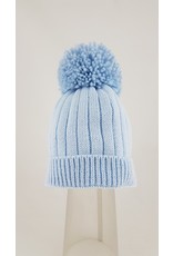 Pesci Pesci Pom Pom Hat-White