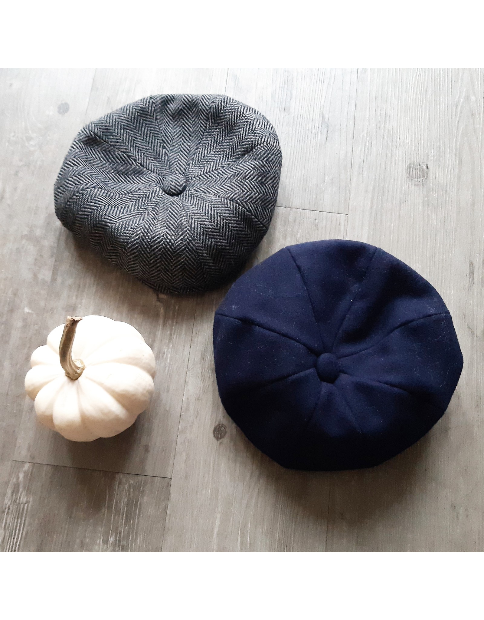 Pesci Pesci Tweed Style Cap- Herringbone