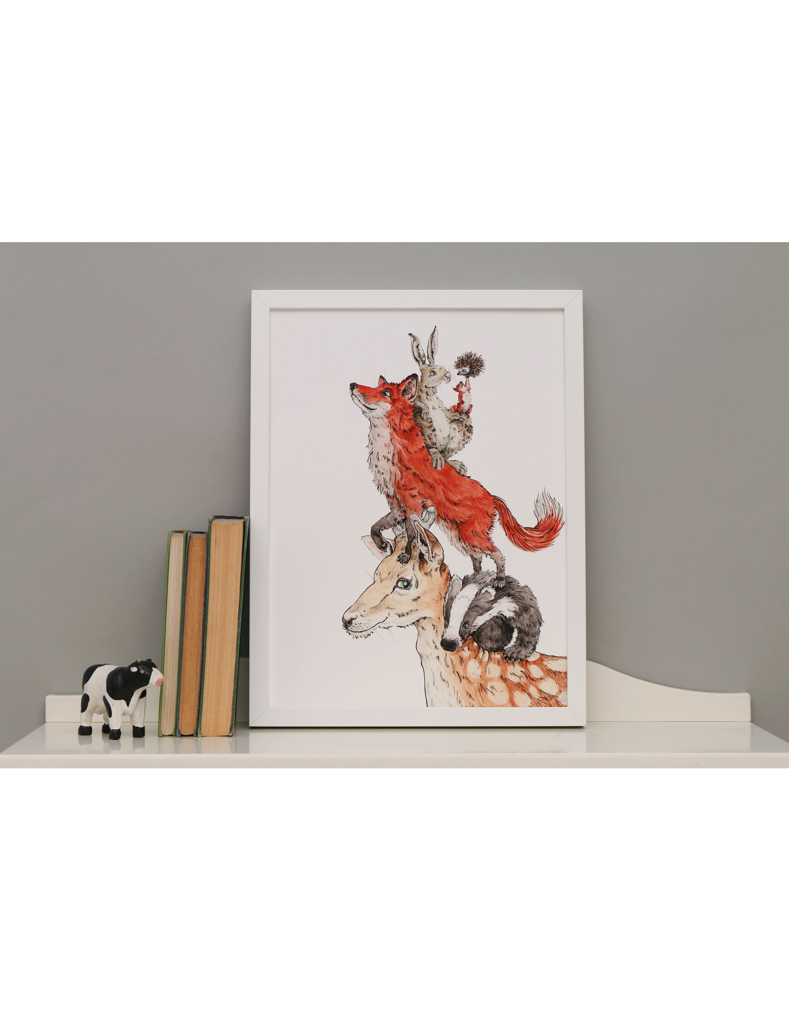 Daisy Tree Baby Boutique Great British Beasts Print