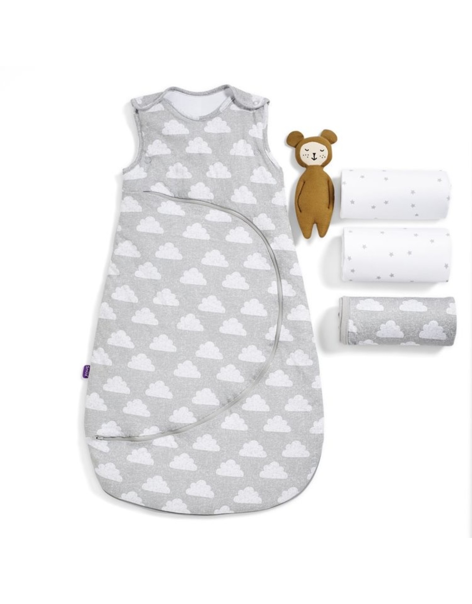 Crib 3 Piece  Bedding Set-Cloud Nine