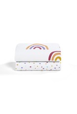 Crib 2 Pack Fitted Sheets – Rainbow