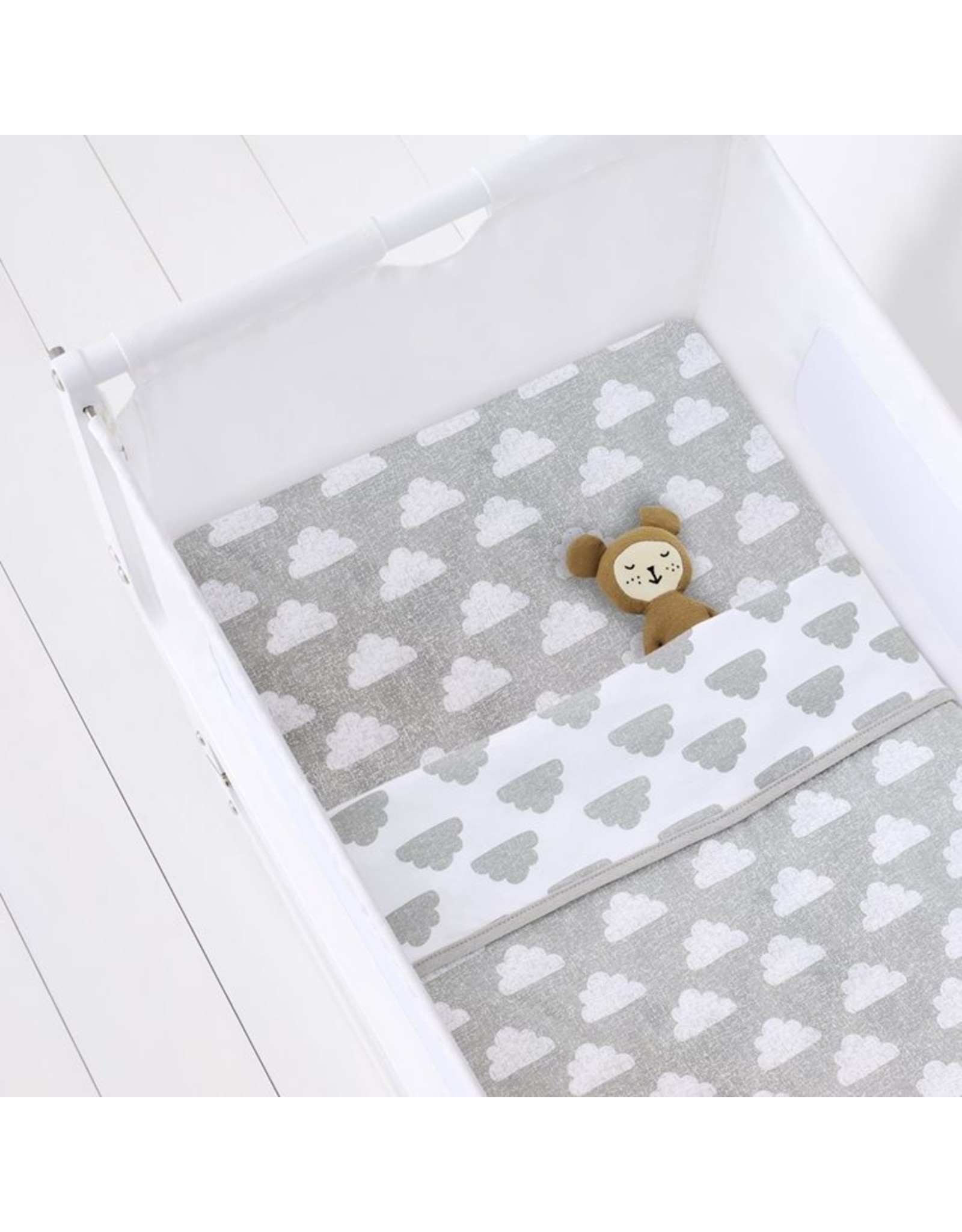 Crib 2 Pack Fitted Sheets – Cloud Nine