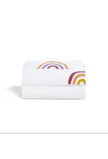 Moses Basket/Pram 2 Pack Fitted Sheets - Colour Rainbow