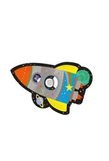 Rocket 12 Piece Shaped Jigsaw in Rocket Shaped Box