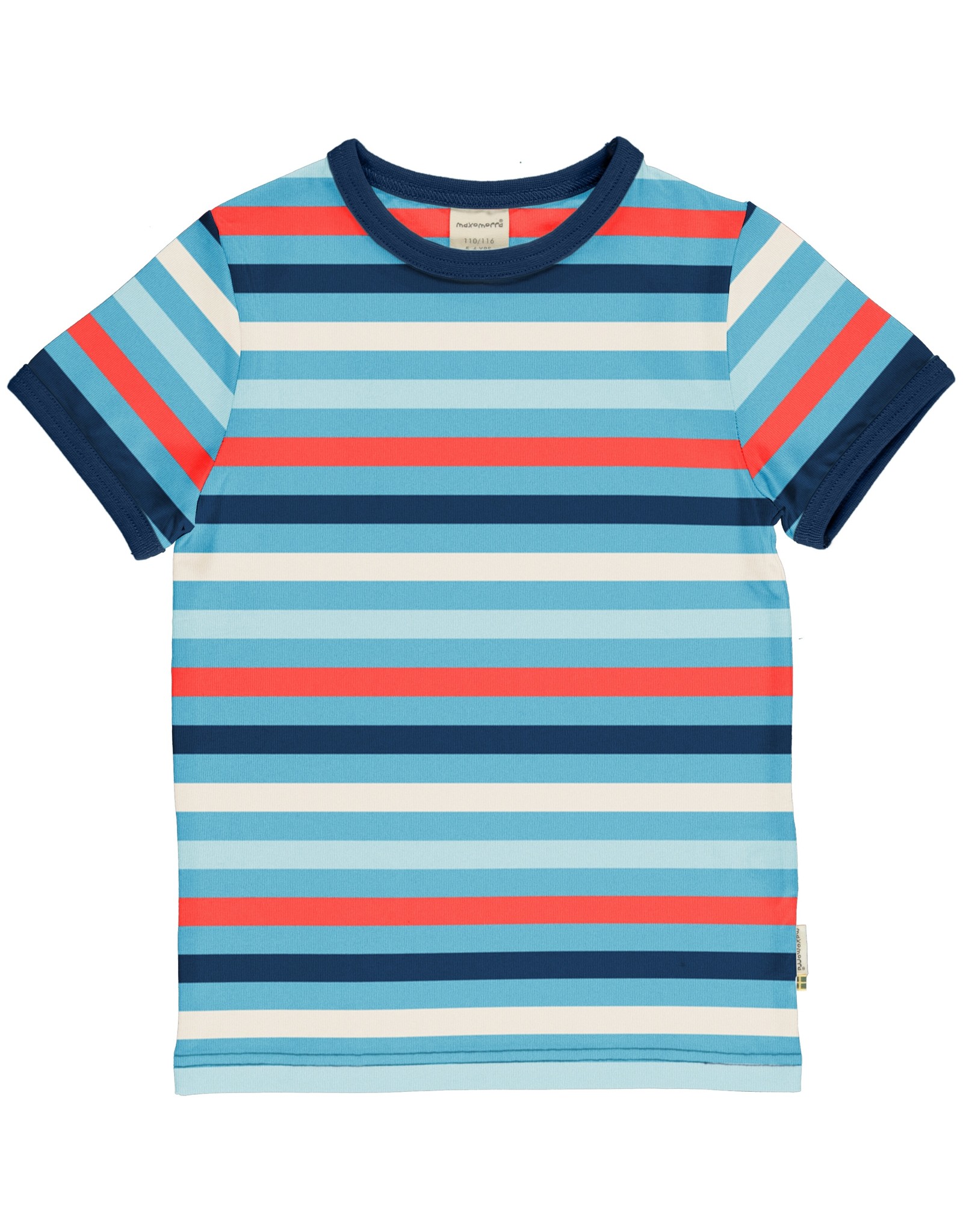 Maxomorra Maxomorra SS Stripe T Shirt