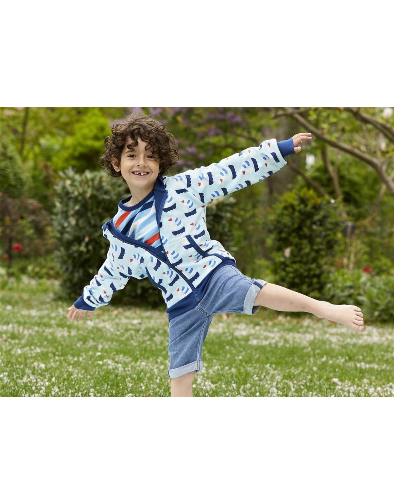 Maxomorra Maxomorra SS Stripe T Shirt