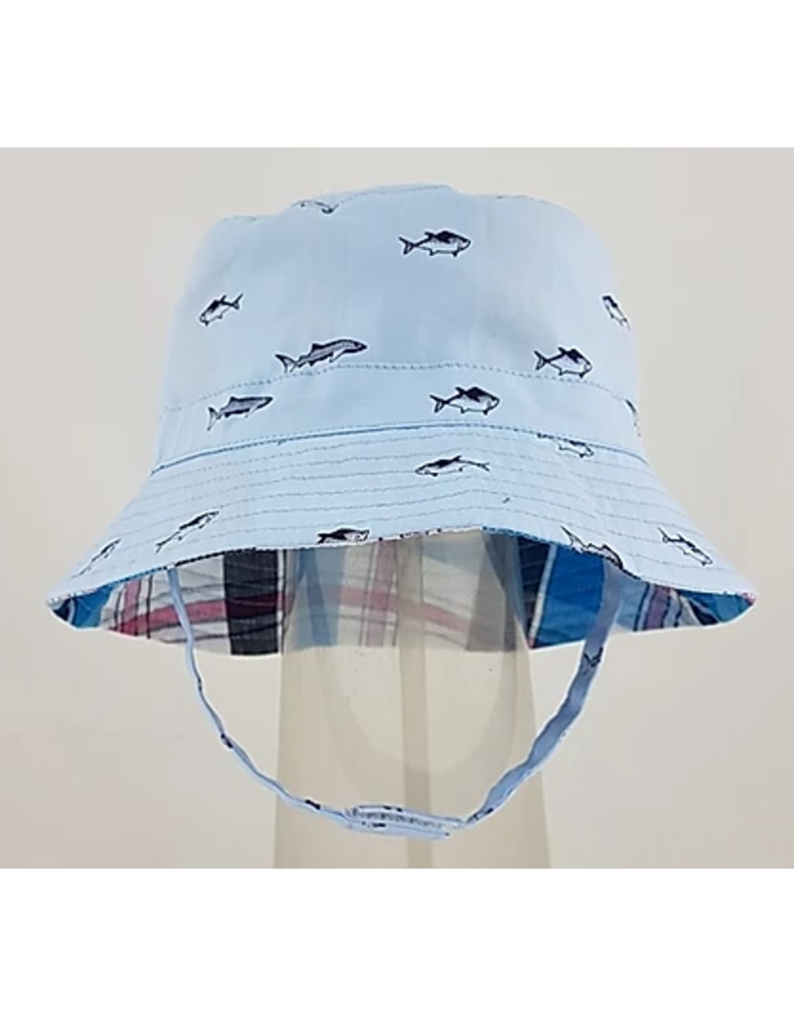 Reversible Bucket at with Chin Straps