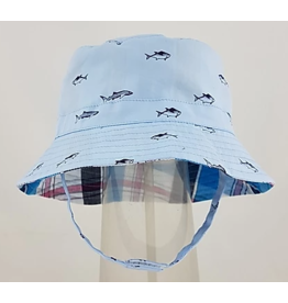 Reversible Bucket Hat with Chin Straps