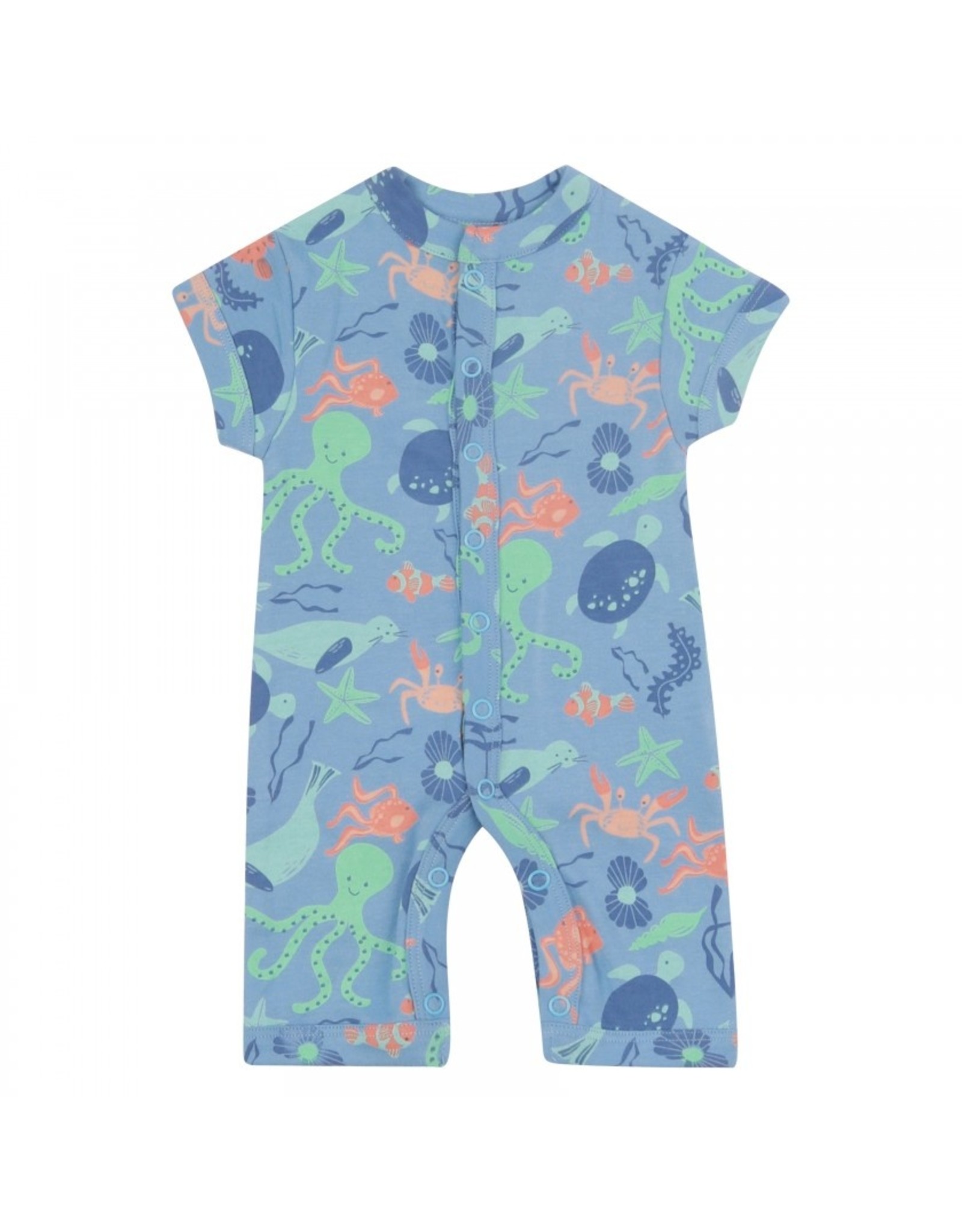 Piccalilly Save Our Seas Shortie Romper- 12-18 Months