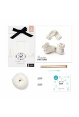 Stitch and Story Sophie La Girafe : Mini Mittens and Booties- Cream