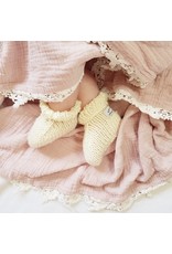 Stitch and Story Sophie La Girafe : Mini Mittens and Booties- Cream