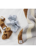 Stitch and Story Sophie La Girafe : Mini Mittens and Booties- Dove Grey