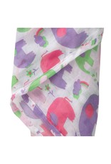 Piccalilly Muslin Swaddle - Pink Elephant
