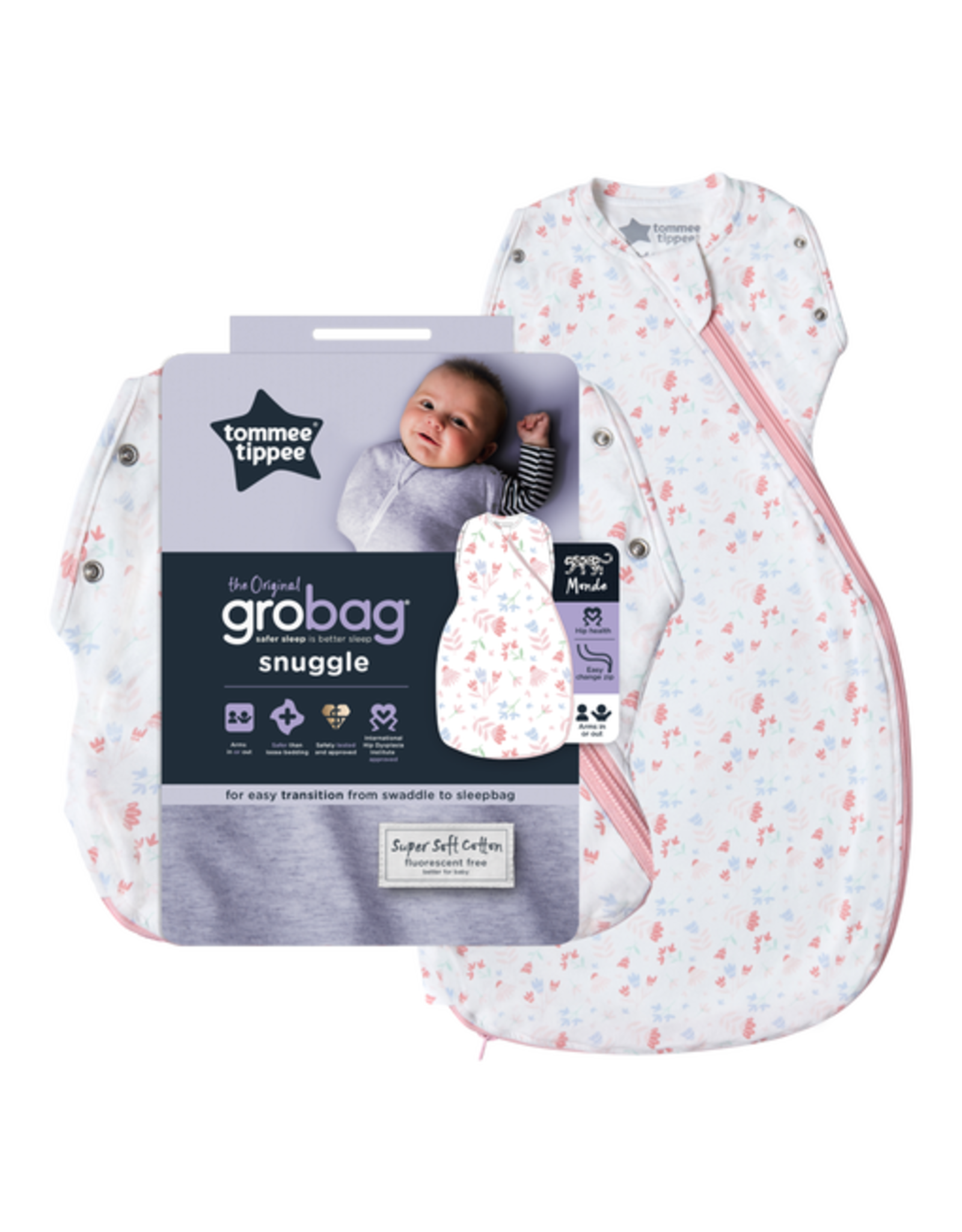 Gro Company Snuggle Gro Snug - 1 Tog  - 0-4 months