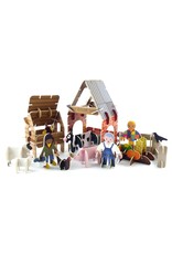 Playpress Toys Farmyard Eco Friendly Toy Playset