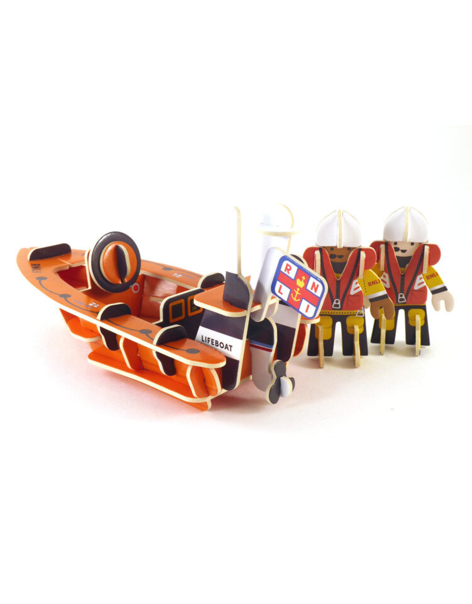 Playpress Toys RNLI Eco Friendly Lifeboat Playset