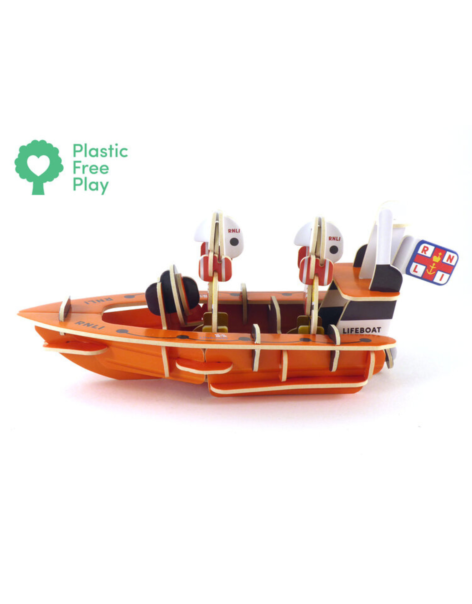 Playpress Toys RNLI Eco Friendly Lifeboat Playset