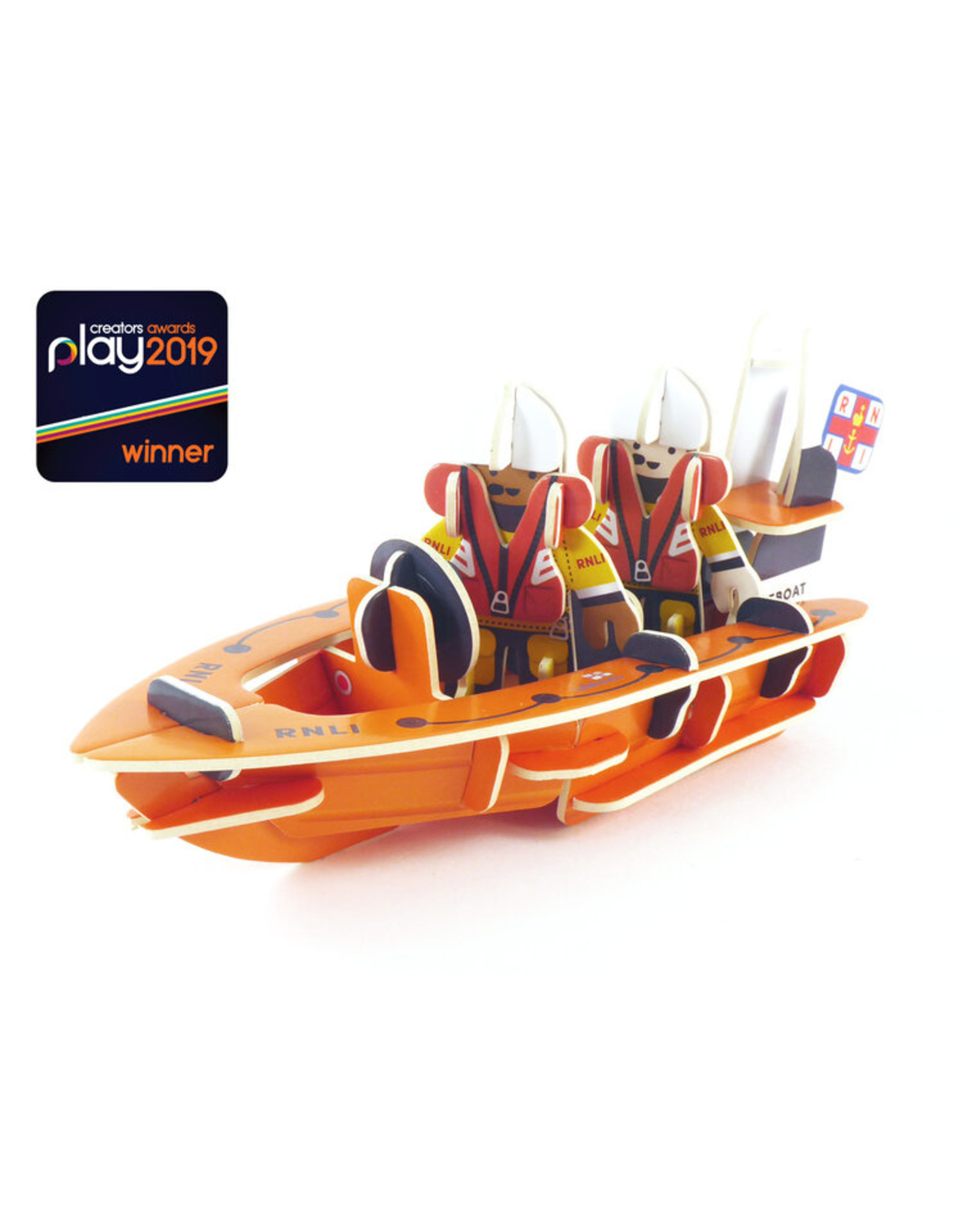 Playpress Toys RNLI Eco Friendly Lifeboat Playset
