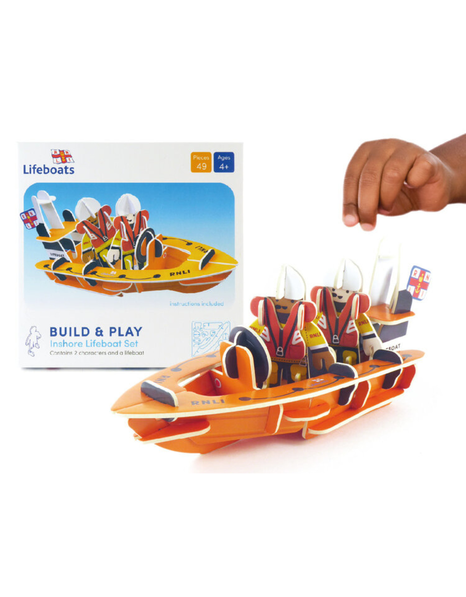 Playpress Toys RNLI Eco Friendly Lifeboat Playset