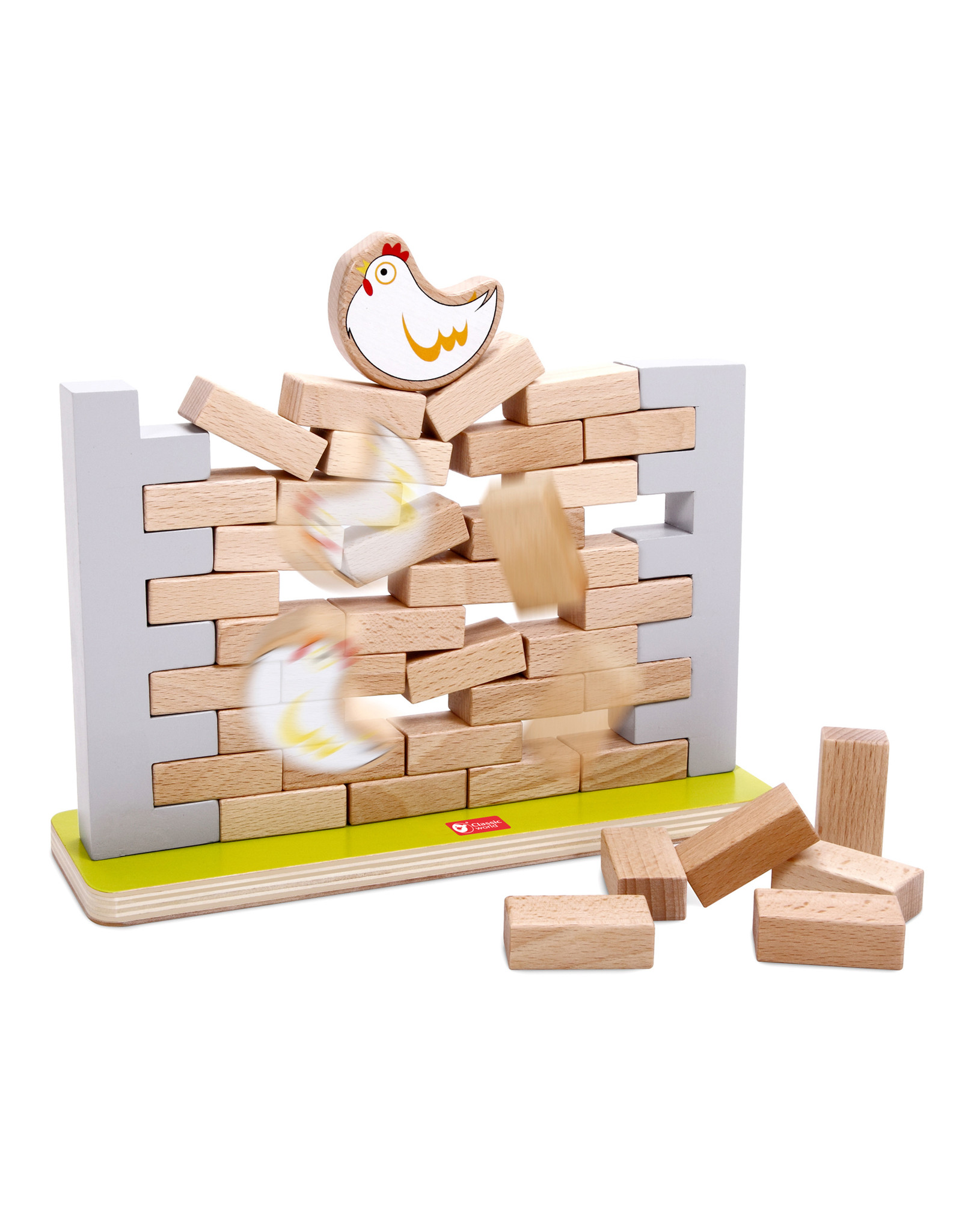 Classic World Classic World Pick a Brick Jenga Style Wall Game