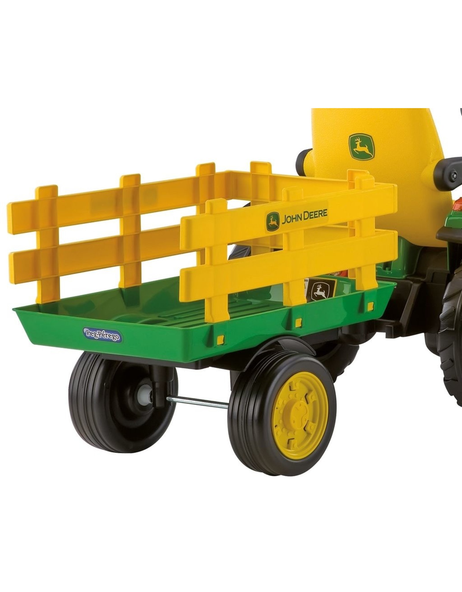 Peg Perego John Deere Ground Force Tractor & Trailer