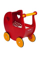 Moover Moover Dolls Pram Bedding - Red