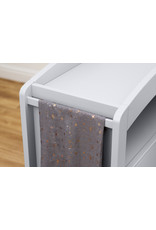 Boori Boori Curved Two Drawer Chest Changer - White
