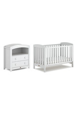 Boori Boori Curved Two Drawer Chest Changer - White