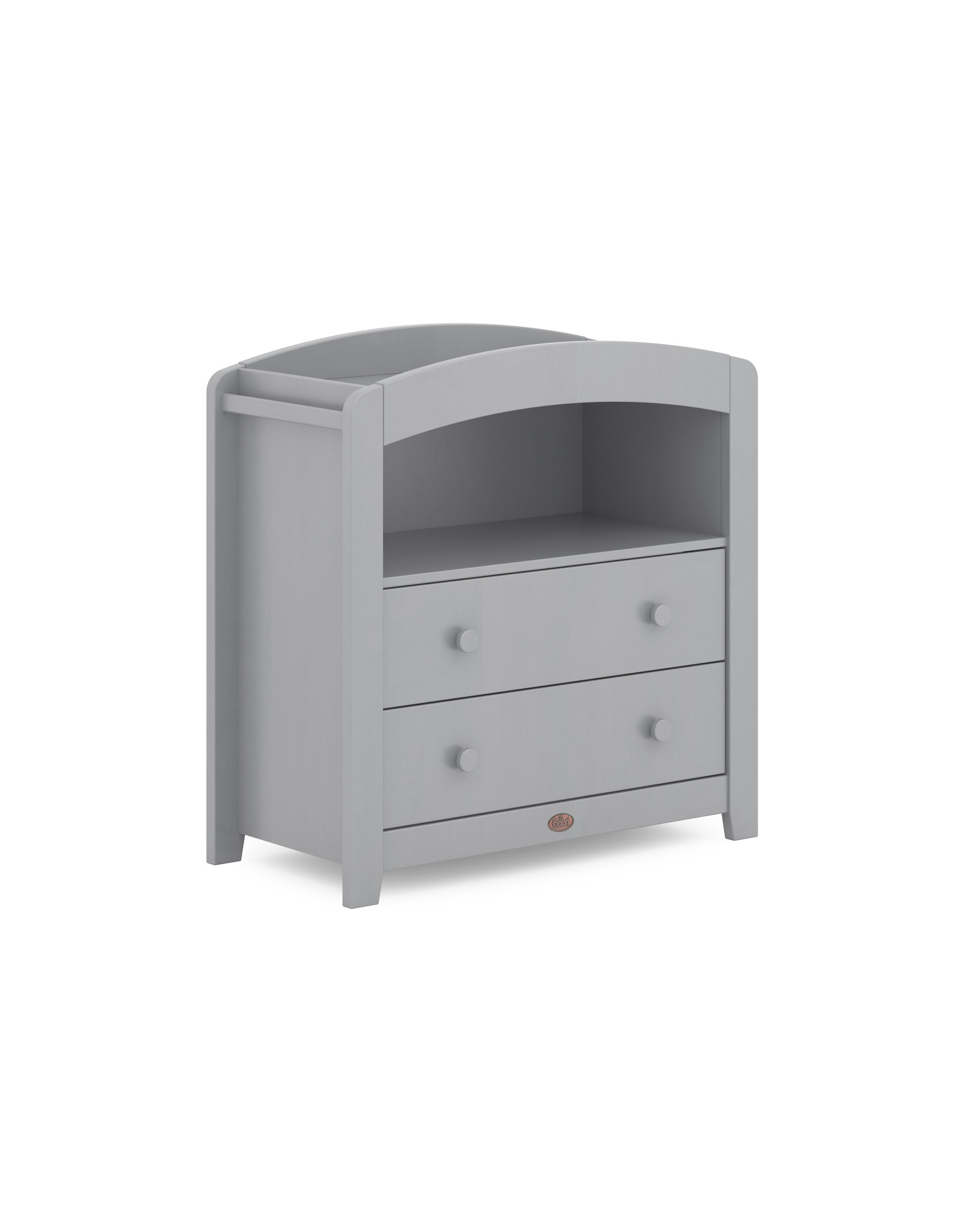 Boori Boori Curved Two Drawer Chest Changer - Pebble