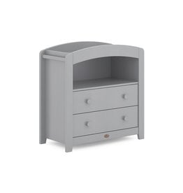 Boori Boori Curved Two Drawer Chest Changer- Pebble