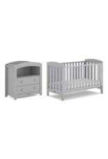 Boori Boori Alice 2 Piece Nursery Set with Chest Changer -Pebble