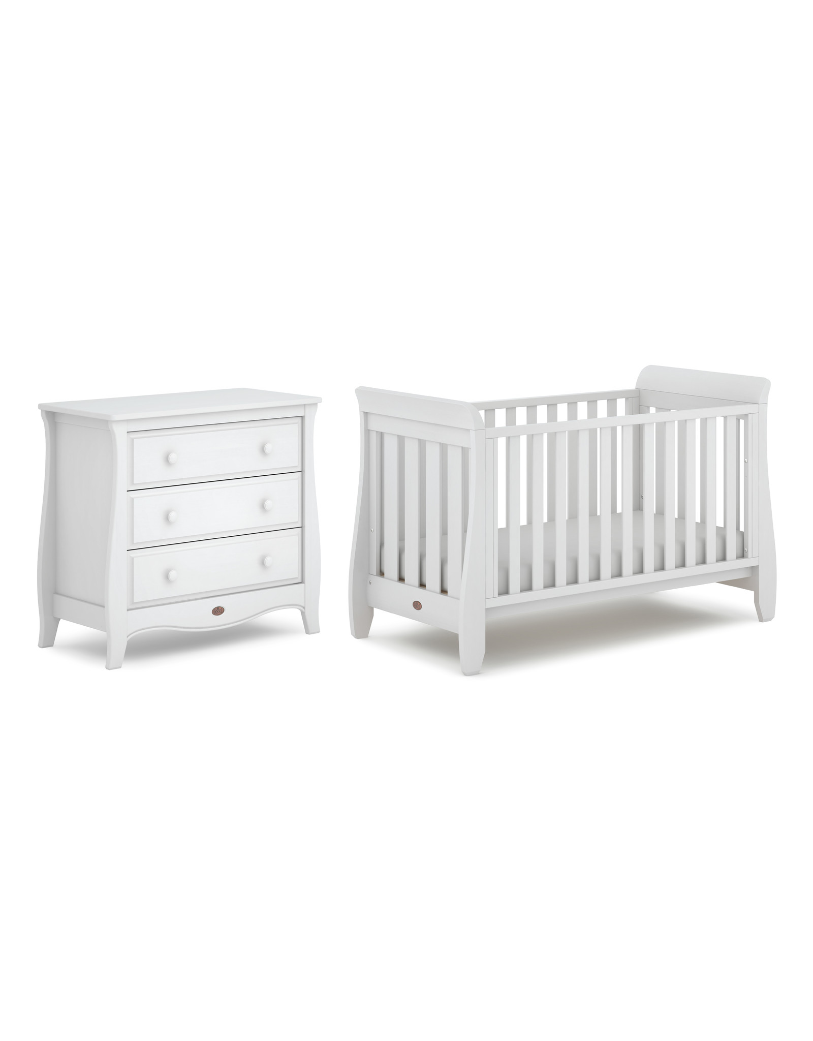 Boori BooriSleigh Urbane Cot Bed- White