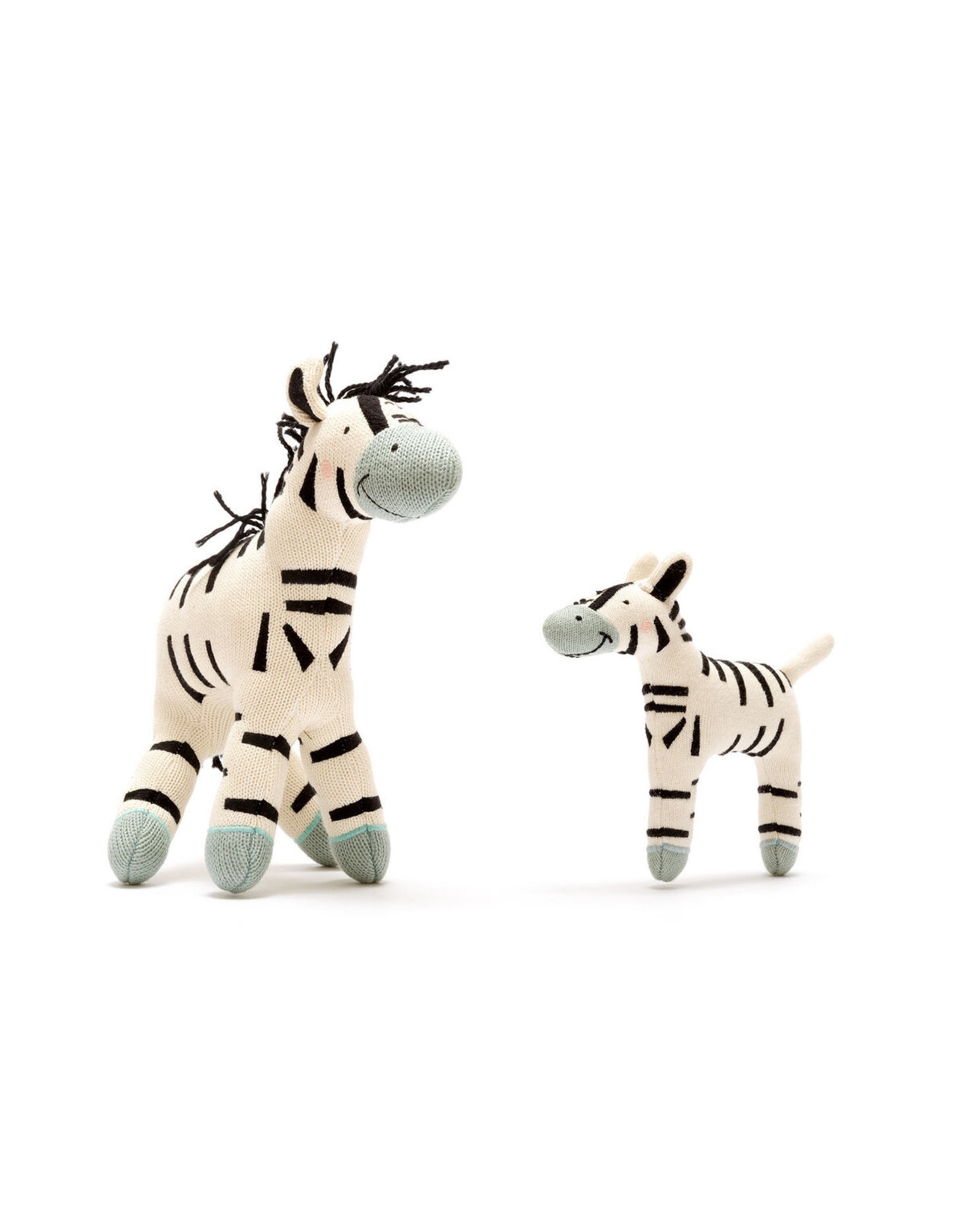Best Years Large Organic Zebra Soft Toy