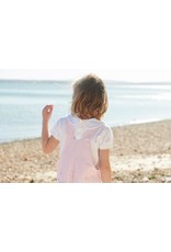 Dotty Dungarees Pink Striped Shorts- 4-5 Years