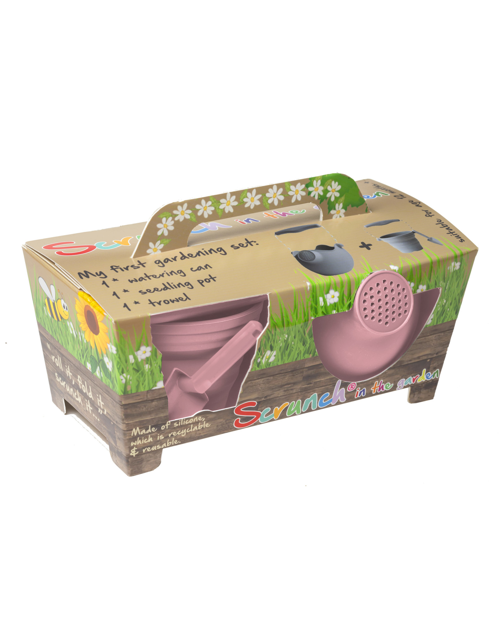 Scrunch Kids Scrunch in the Garden- Anthracite Grey