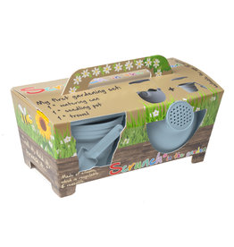 Scrunch Kids Scrunch in the Garden- Duck Egg Blue