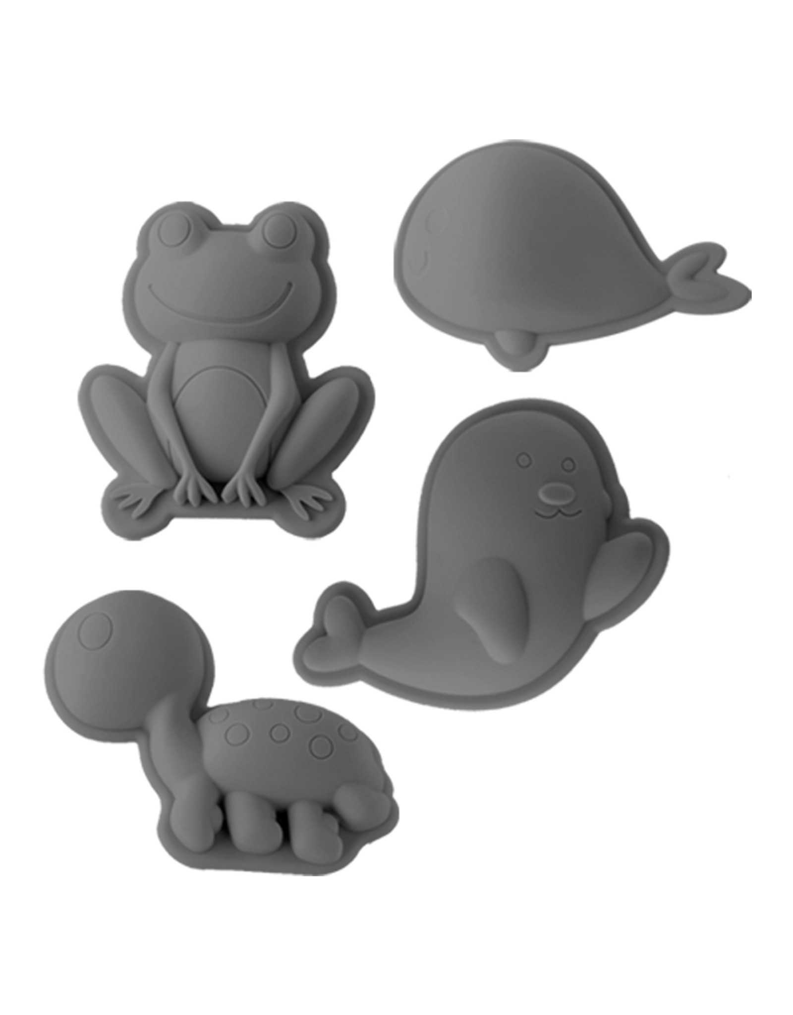 Scrunch Kids Scrunch Sand Moulds Frog Set
