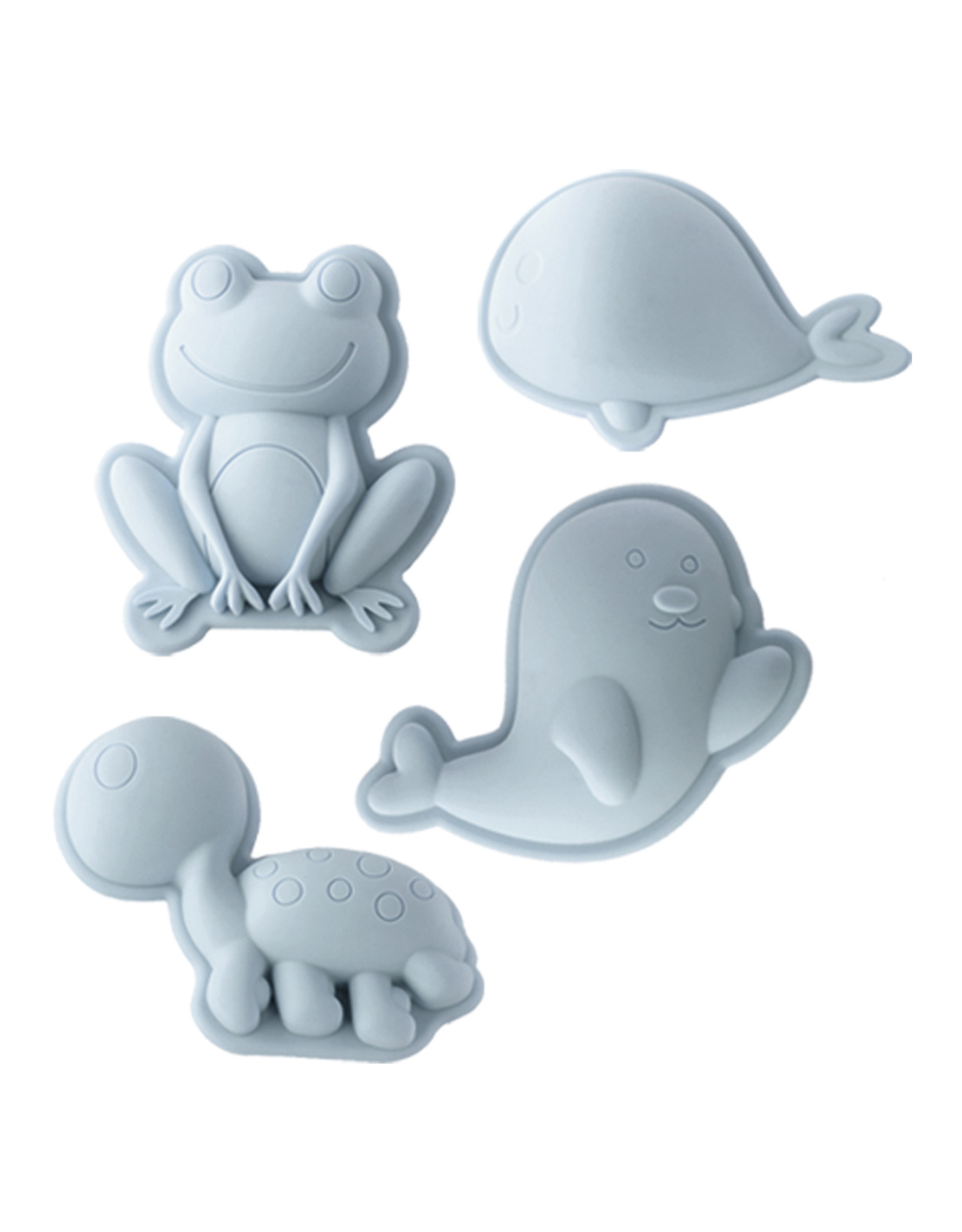 Scrunch Kids Scrunch Sand Moulds Frog Set